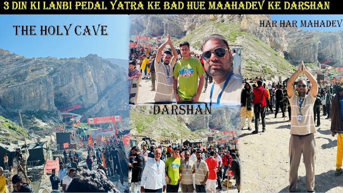 Darshan se Pahle Glacier ke thande Pani me Naha Liye || Shri Amarnath || #vlog Darshan se Pahle Glacier ke thande Pani me Naha Liye || Shri Amarnath || #vlog