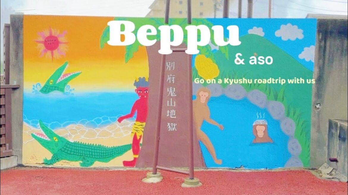 JAPAN VLOG ft Beppu and mt.aso | onsen that inspired demon slayer