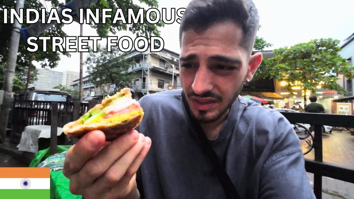 Foreigner Tries Indian Street Food in Mumbai 🇮🇳