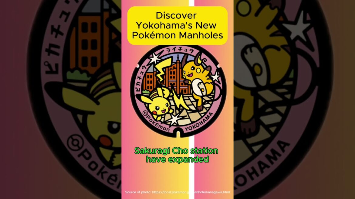 "Discover Yokohama's New Pokémon Manholes: A Perfect Blend of Tourism and Pokémon!"