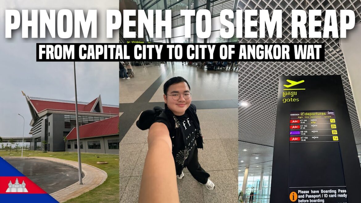 CAMBODIA VLOG: Flying from Phnom Penh to Siem Reap – FULL TRAVEL GUIDE | Ivan de Guzman CAMBODIA VLOG: Flying from Phnom Penh to Siem Reap - FULL TRAVEL GUIDE | Ivan de Guzman