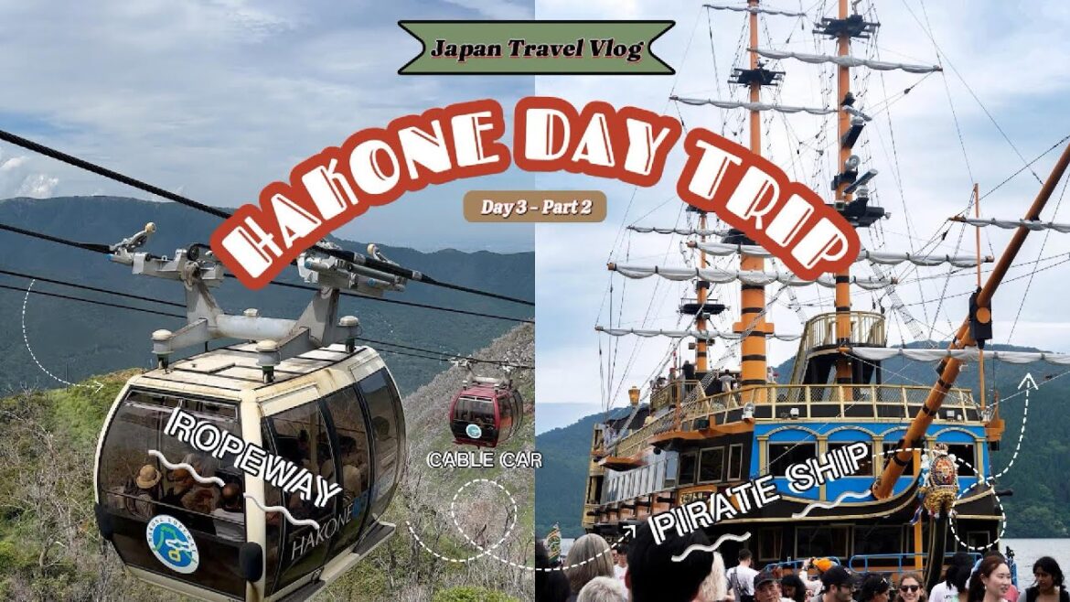 Exploring Tokyo | Hakone Ropeway and Pirate Ship Cruise | Lake Ashi | Japan Travel Vlog | Day 3-Pt.2 Exploring Tokyo | Hakone Ropeway and Pirate Ship Cruise | Lake Ashi | Japan Travel Vlog | Day 3-Pt.2