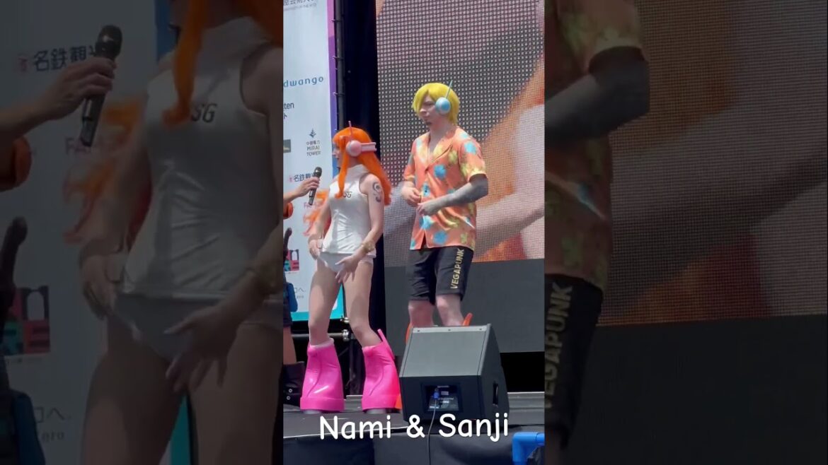 Nami & Sanji from One Piece on Stage at World Cosplay Summit (世界コスプレサミット) 2024 #nami #sanji Nami & Sanji from One Piece on Stage at World Cosplay Summit (世界コスプレサミット) 2024 #nami #sanji