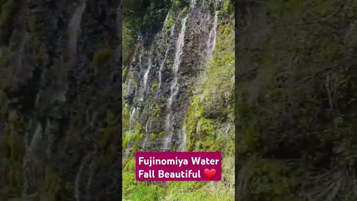 Mount Fuji Fujinomiya Water Fall #shorts#virals#videos