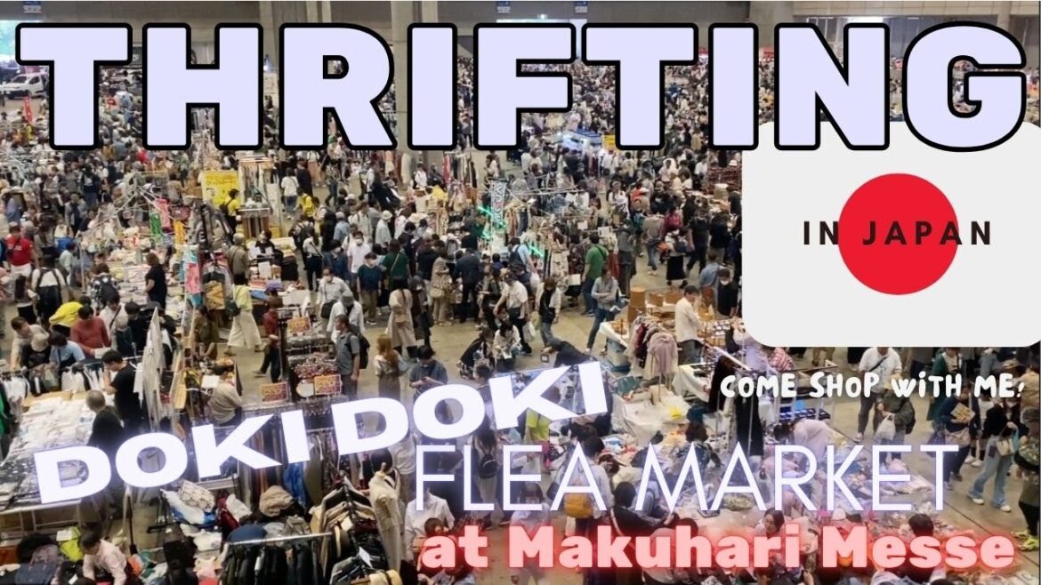 Makuhari DOKI DOKI Flea Market🎶Japan's LARGEST Flea! Folk craft, Vintage Ceramics, Home Decor etc.