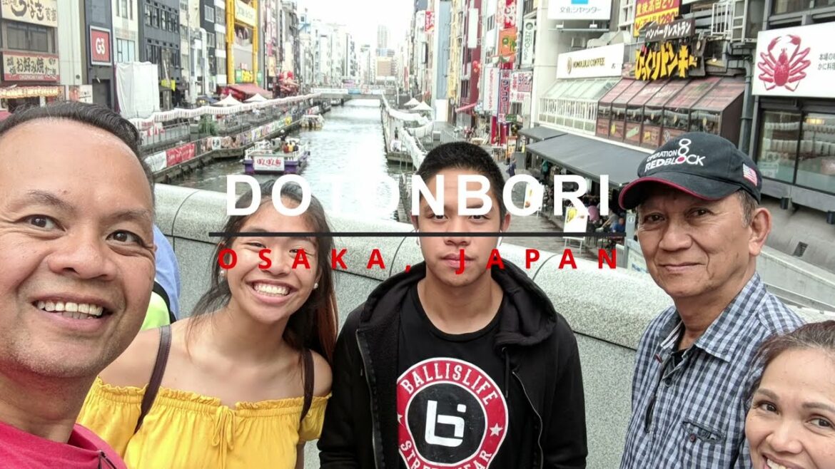 Exploring Dotonbori, Osaka | Street Food Adventure: Takoyaki & Japanese Cheesecake!