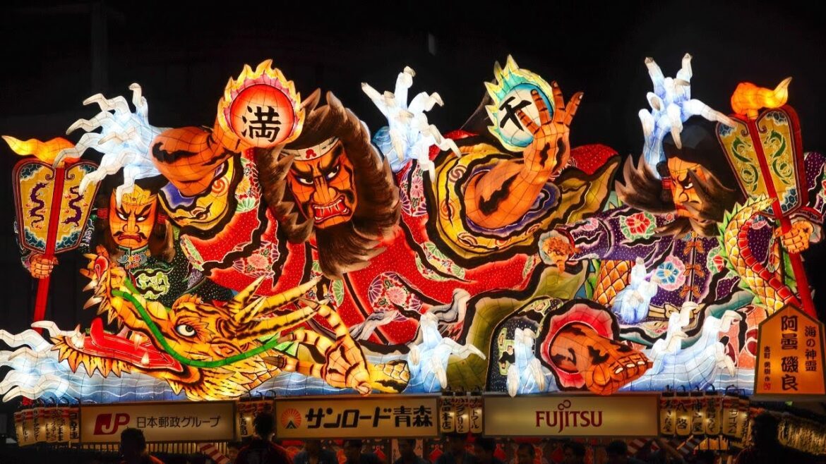The Most Famous Festival in Japan! "NEBUTA Festival"