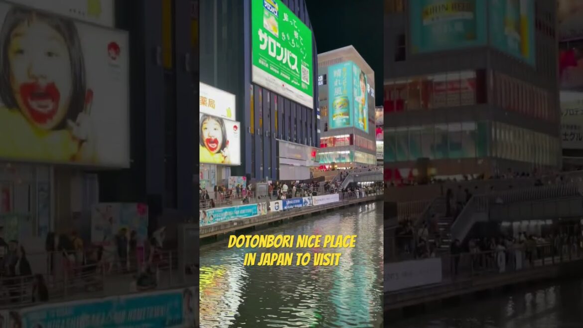 Dotonbori Osaka Japan #shorts#viral#videos