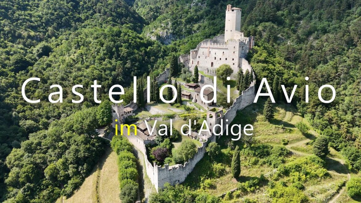 Itailen & Motorrad: Castello di Avio im Etschtal und Borghetto sul Mincio