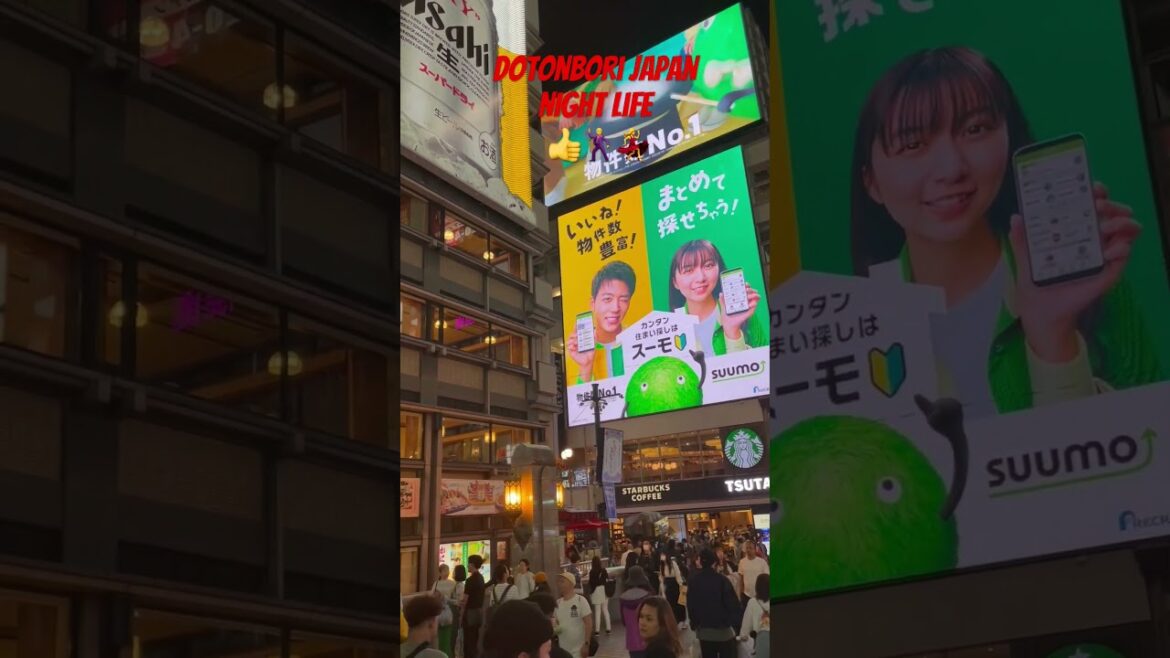 Dotonbori Osaka Japan #shorts#viral#videos Dotonbori Osaka Japan #shorts#viral#videos