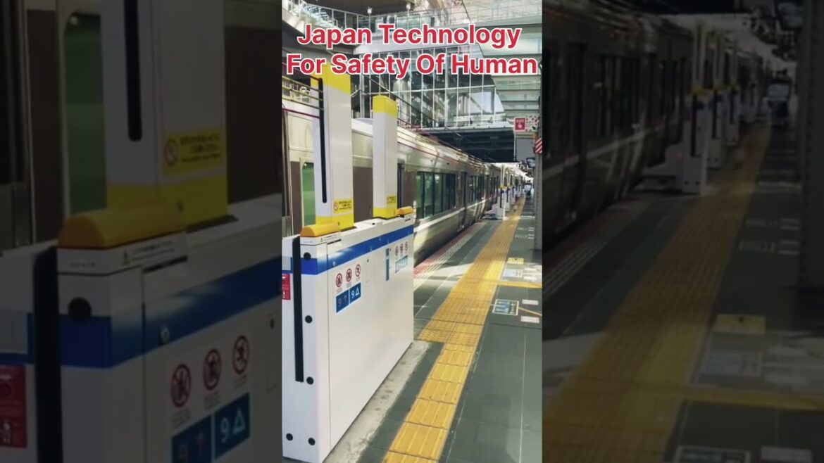 Japan Technology At The Railway Station #shorts#virals#videos