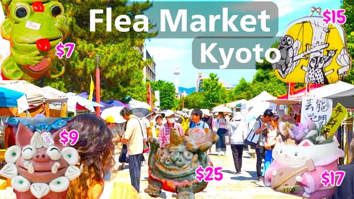 Craft Flea Market In Kyoto, Traveler's Things To Do in Japan