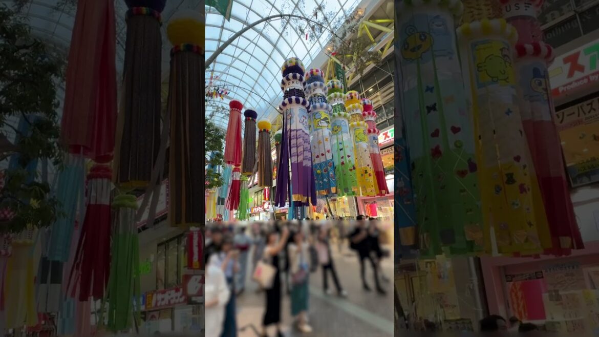 仙台七夕まつり行ってきました！ 　　　　　#tanabatafestival #七夕節 #칠석 축제 #秋保温泉 #作並温泉