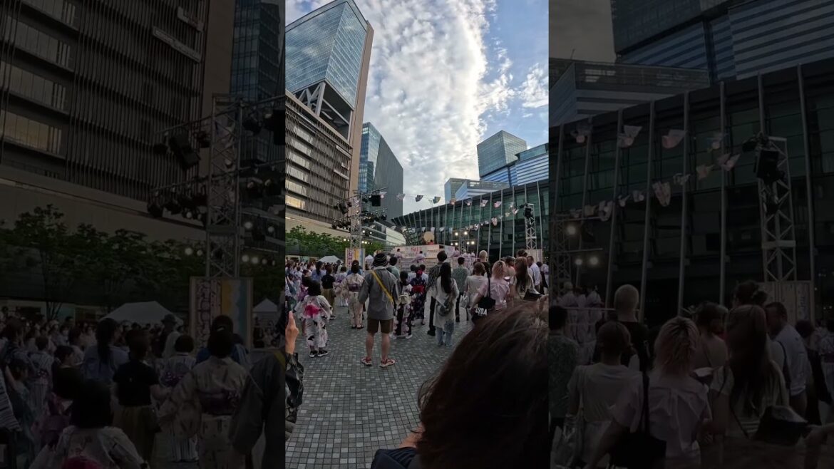 【OSAKA】Japanese Summer Traditional Dance!? - Bon Odori