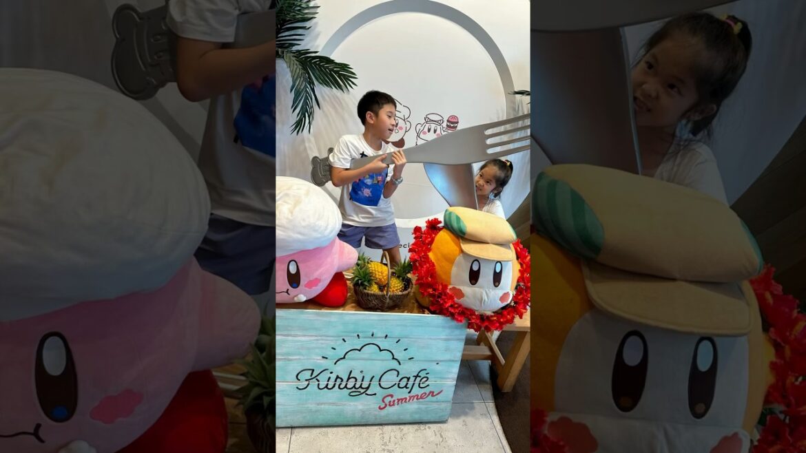I want to show you the Kirby Cafe in Tokyo 🇯🇵 🌟
