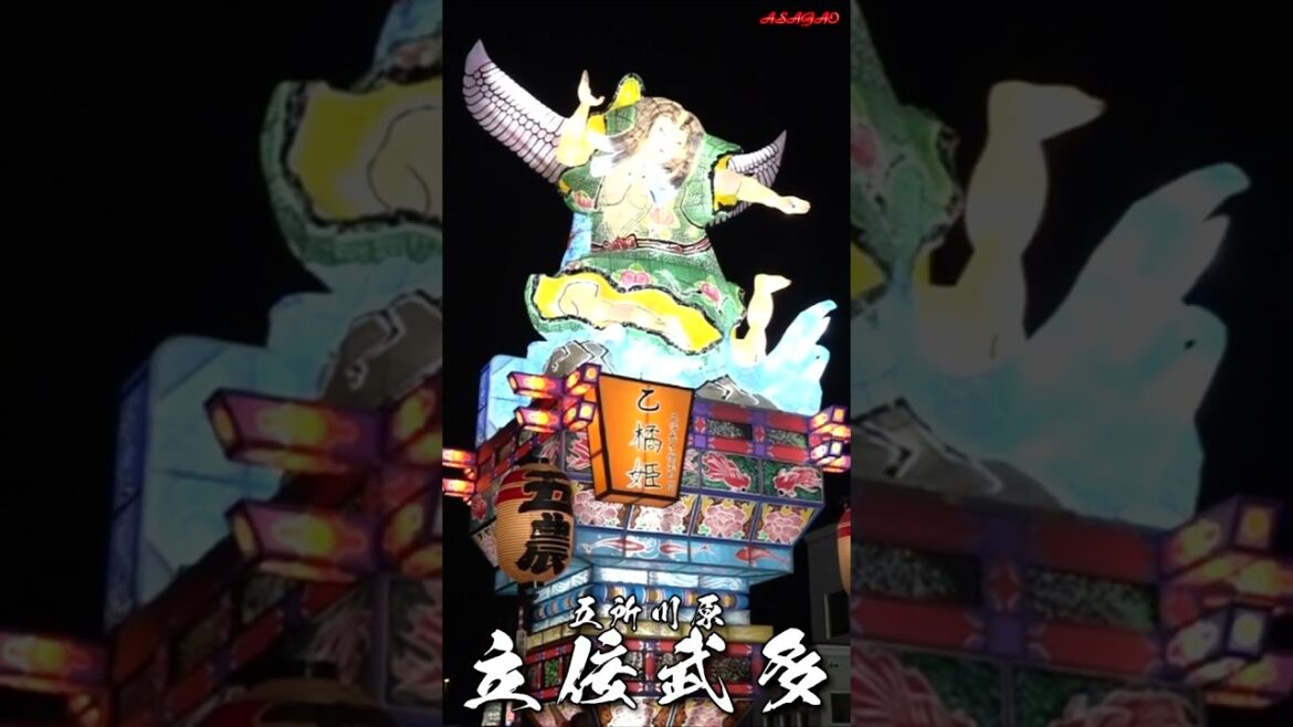 五所川原【立佞武多】令和六年八月五日 #shorts
