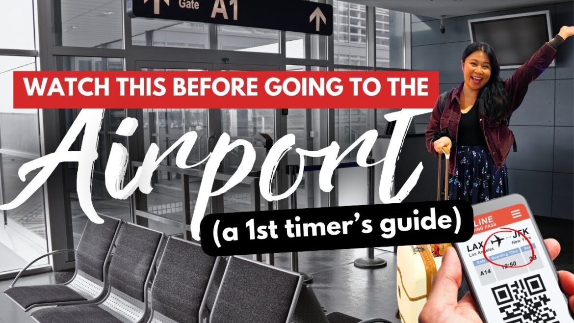 STRESS-FREE AIRPORT NAVIGATION FOR 1ST TIMERS | How to Navigate ANY Airport Alone (Step by Step!) STRESS-FREE AIRPORT NAVIGATION FOR 1ST TIMERS | How to Navigate ANY Airport Alone (Step by Step!)