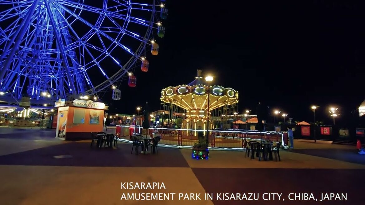 Japan unexplored beautiful city | Kisarazu City | 観覧車のイルミネーションが | キサラピア木更津 Japan unexplored beautiful city | Kisarazu City | 観覧車のイルミネーションが | キサラピア木更津