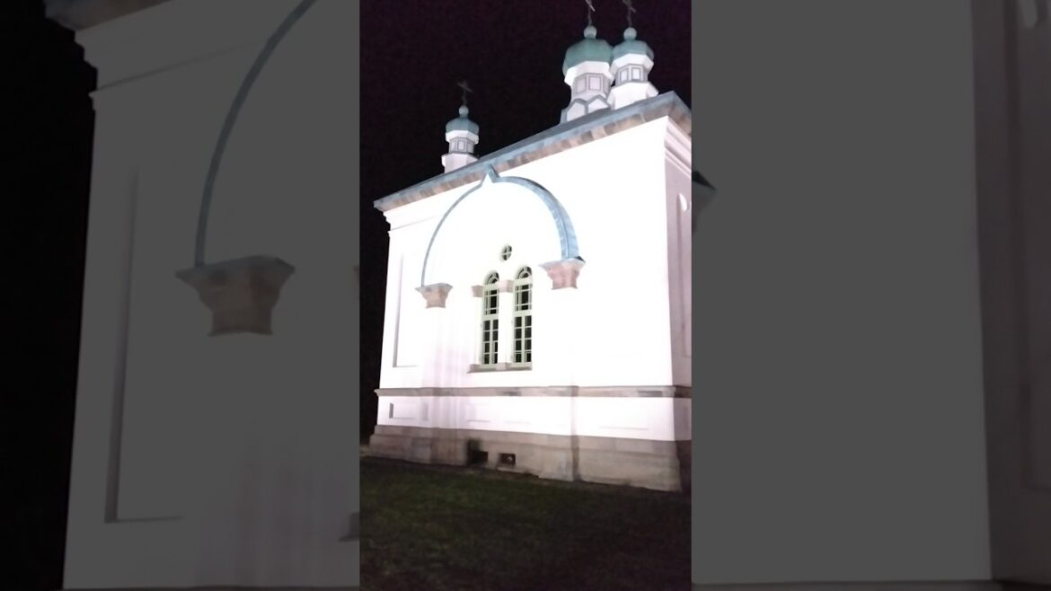 ライトアップ　函館ハリストス正教会　#函館ハリストス正教会 #ライトアップ #夏休み #函館