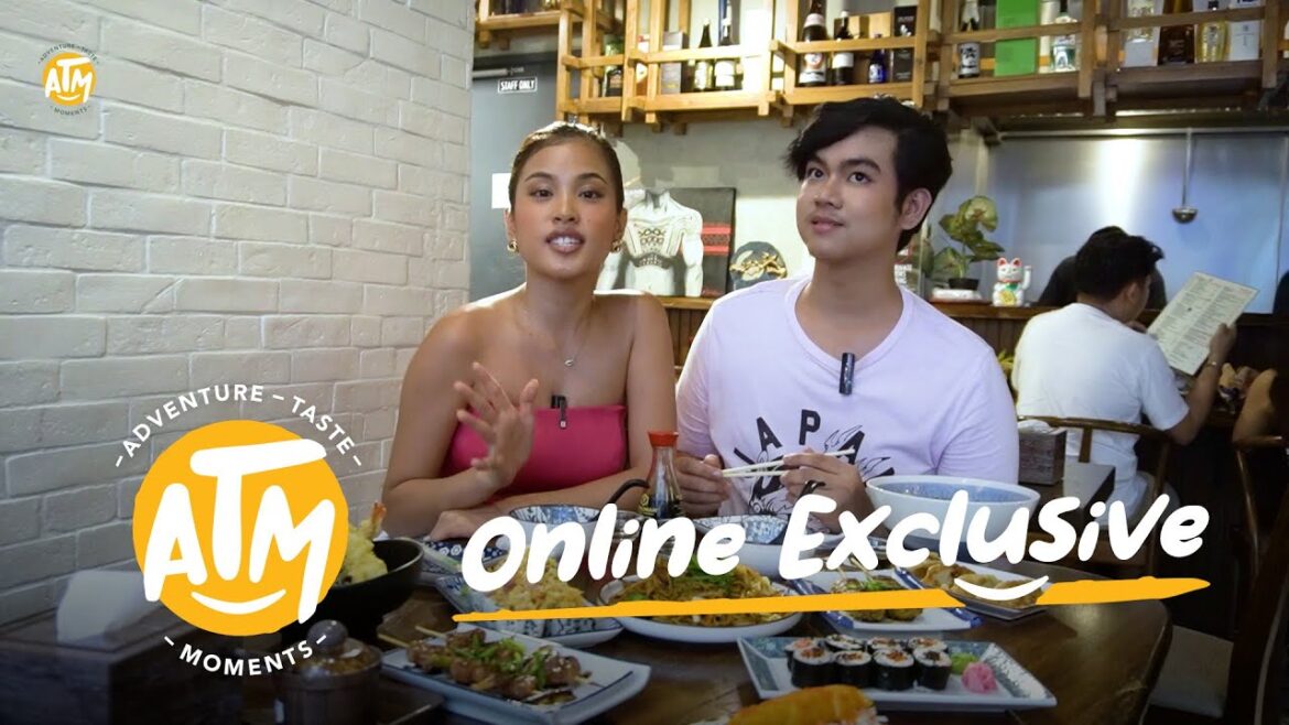 Shuvee Etrata introduces authentic Japanese food to Mark Oliveros! | ATM Online Exclusive