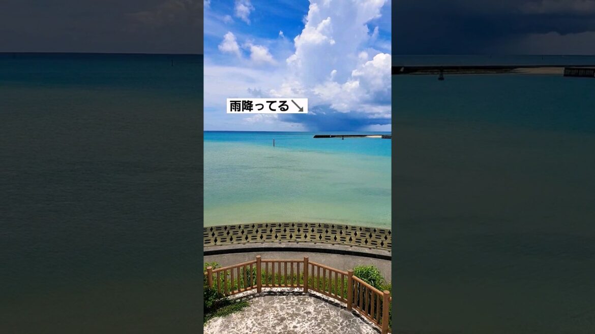 【沖縄風景】いい眺めですね～夕日も良さそう🎵👀#OKINAWA