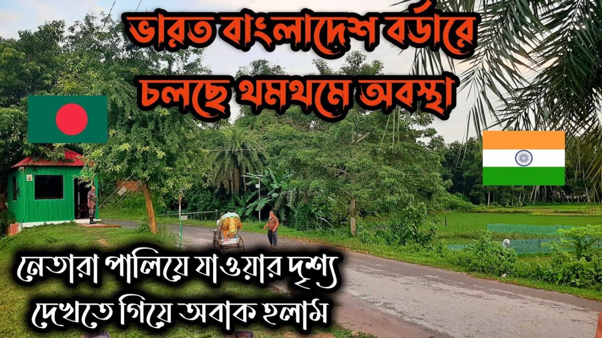 ভারত বাংলাদেশ বর্ডার এর বর্তমান অবস্থা| Indaia Bangladesh Border current situation #indiabangladesh