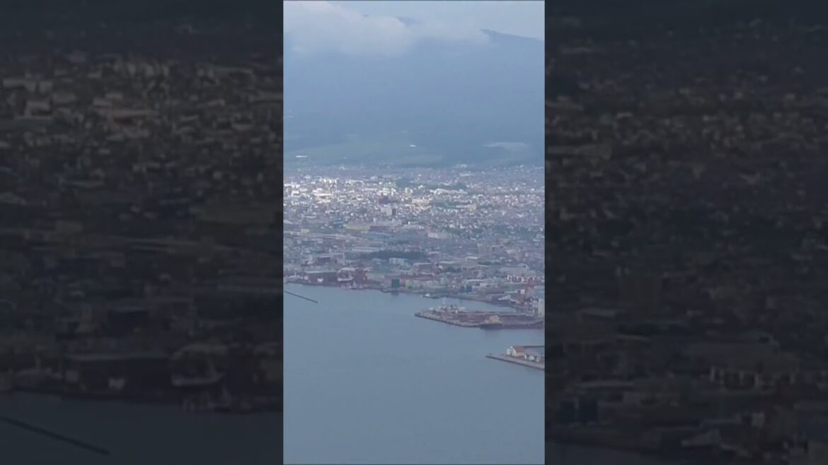 北海道　函館山　山頂からの風景　函館市　北海道車中泊の旅 #Japan #Hokkaido　#hakodte #函館　#函館山 #shortes