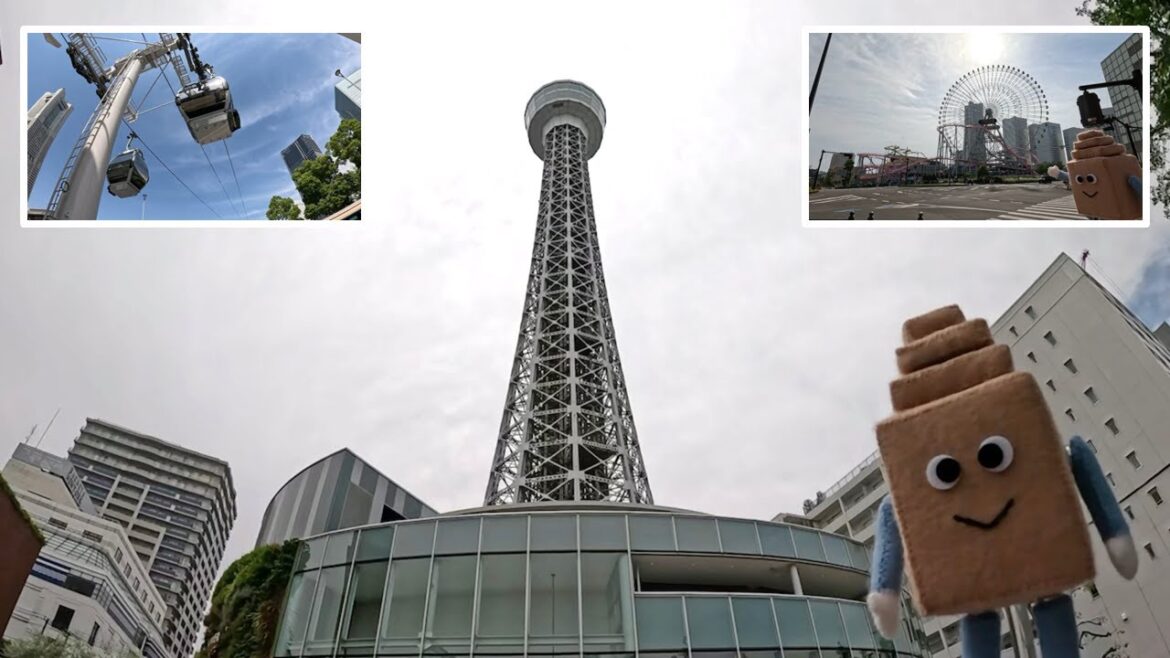 【Stamp Rally Series】4. Yokohama Marine Tower, YOKOHAMA AIR CABIN and Cosmo Clock 21 【Stamp Rally Series】4. Yokohama Marine Tower, YOKOHAMA AIR CABIN and Cosmo Clock 21