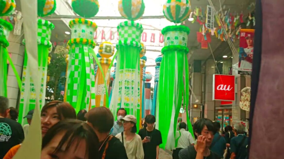 Sendai 2024 Tanabata Decorations Part 2