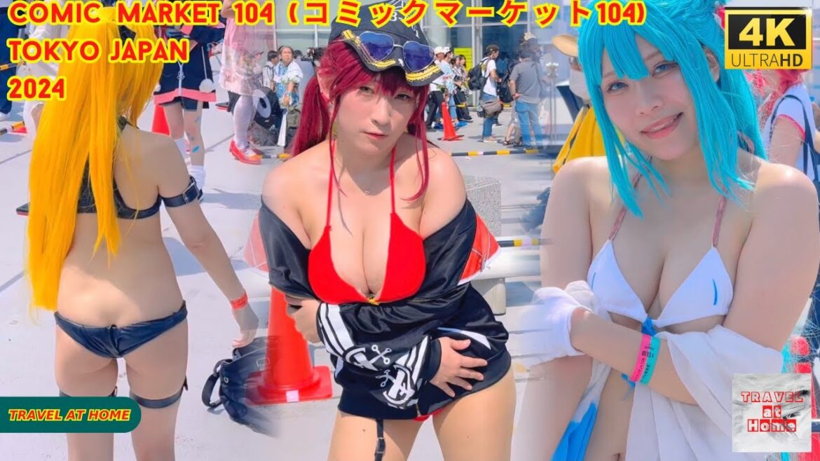 4k hdr Japan travel 2024 | Walk in Comic Market 104 (C104) Tokyo Japan | コミックマーケット104 8月11日~12 4k hdr Japan travel 2024 | Walk in Comic Market 104 (C104) Tokyo Japan | コミックマーケット104 8月11日~12