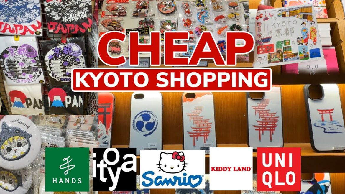 Japanese Stores Shopping in KYOTO JAPAN (Kyoto Shopping) | Happy Trip