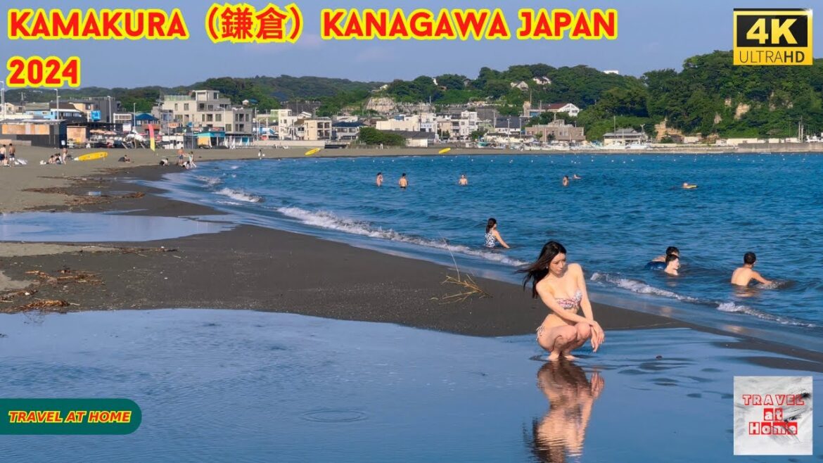 4k hdr japan travel 2024 | Walk in Kamakura（鎌倉）Kanagawa japan |  Relaxing Natural City ambience