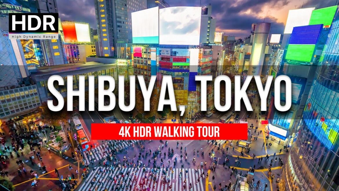 Shibuya Tokyo Walking Tour | Shibuya Crossing at Night | 4K HDR Shibuya Tokyo Walking Tour | Shibuya Crossing at Night | 4K HDR