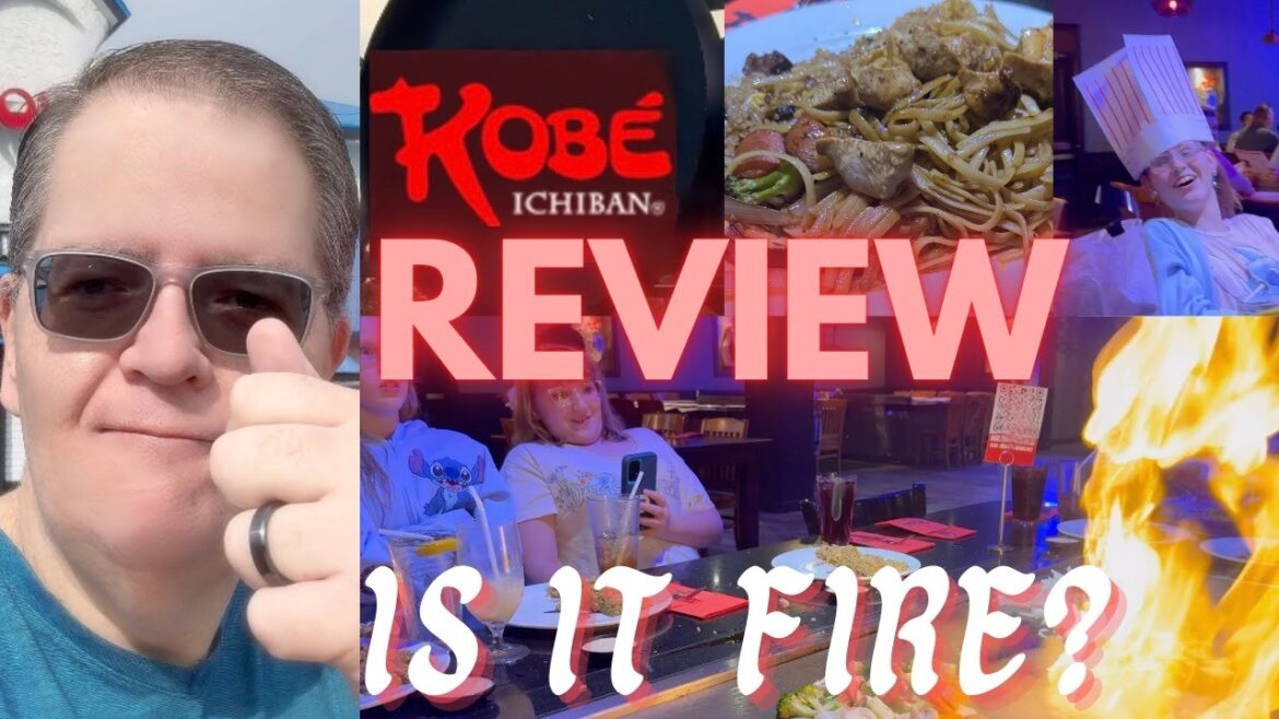 DINING REVIEW|Kobe SteakHouse⭐️ ⭐️ ⭐️ ⭐️| Hibachi near Disney World|Chill alternative to Teppan Edo!