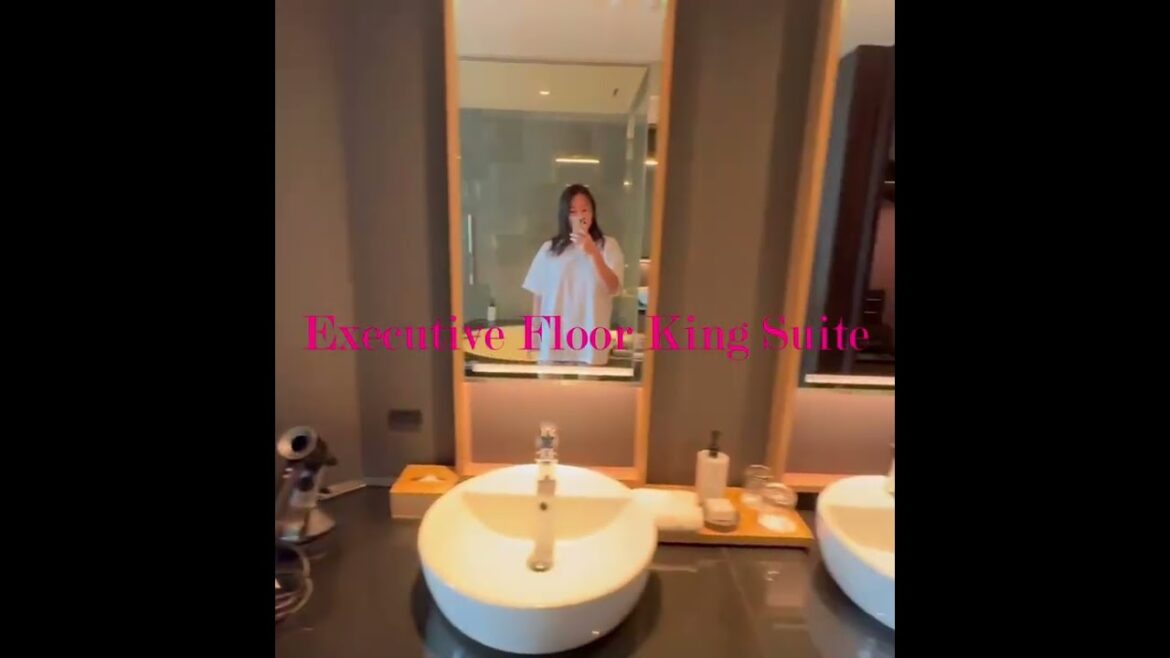 Conrad Osaka's Executive Floor King Suite