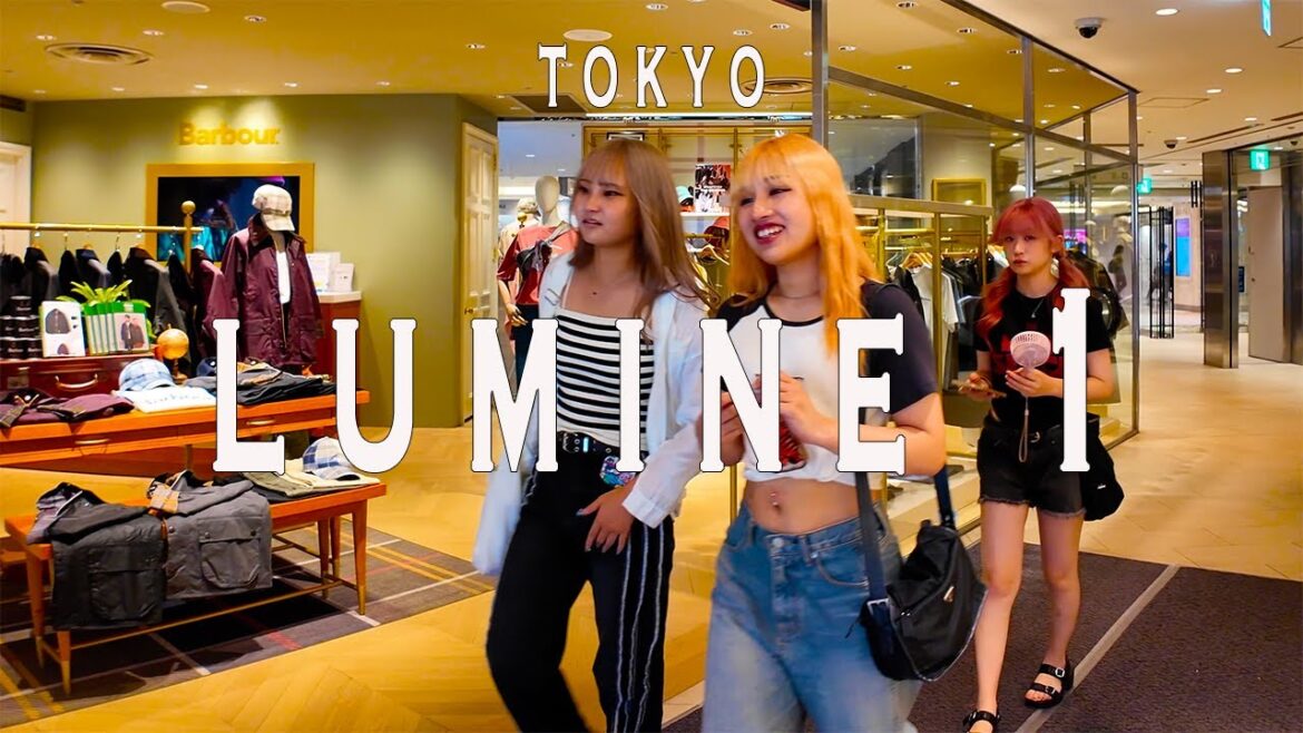 Lumine 1 4K Walking Tour (Tokyo Japan)- Tour with Captions & Immersive Sound,ルミネ1 Lumine 1 4K Walking Tour (Tokyo Japan)- Tour with Captions & Immersive Sound,ルミネ1