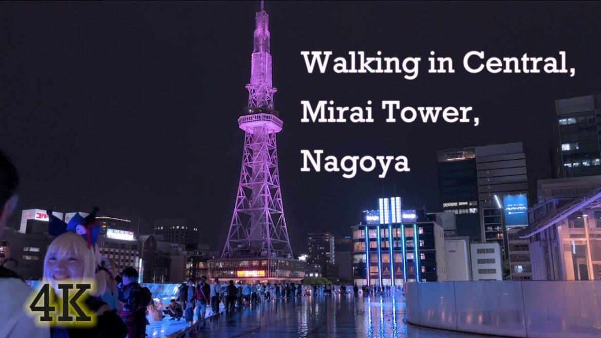 4K Nagoya Central: Relaxing Walking Tour Featuring Mirai Tower 4K Nagoya Central: Relaxing Walking Tour Featuring Mirai Tower