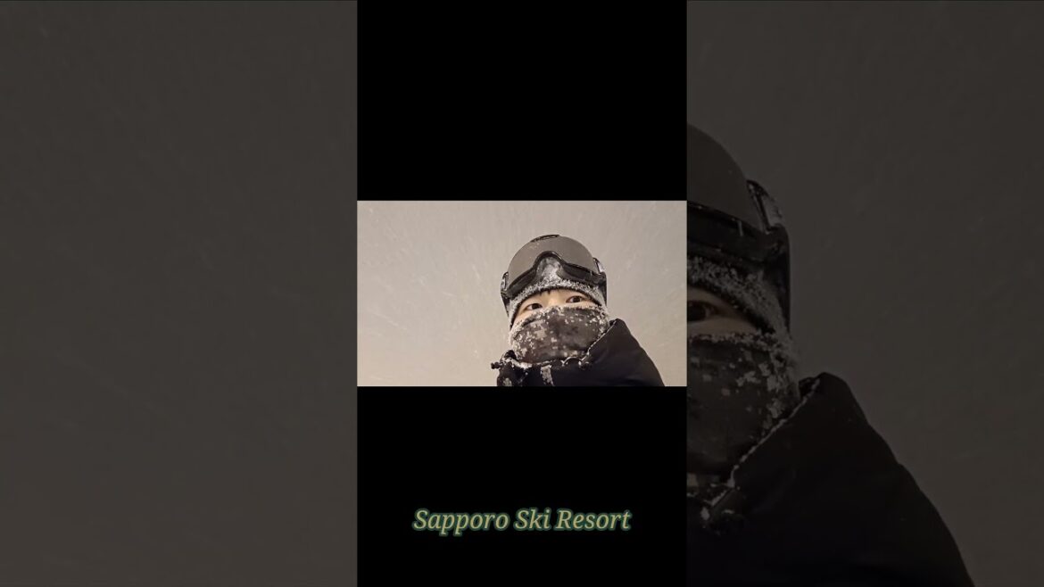 삿포로 국제 스키장 #스키 #해외여행 #겨울