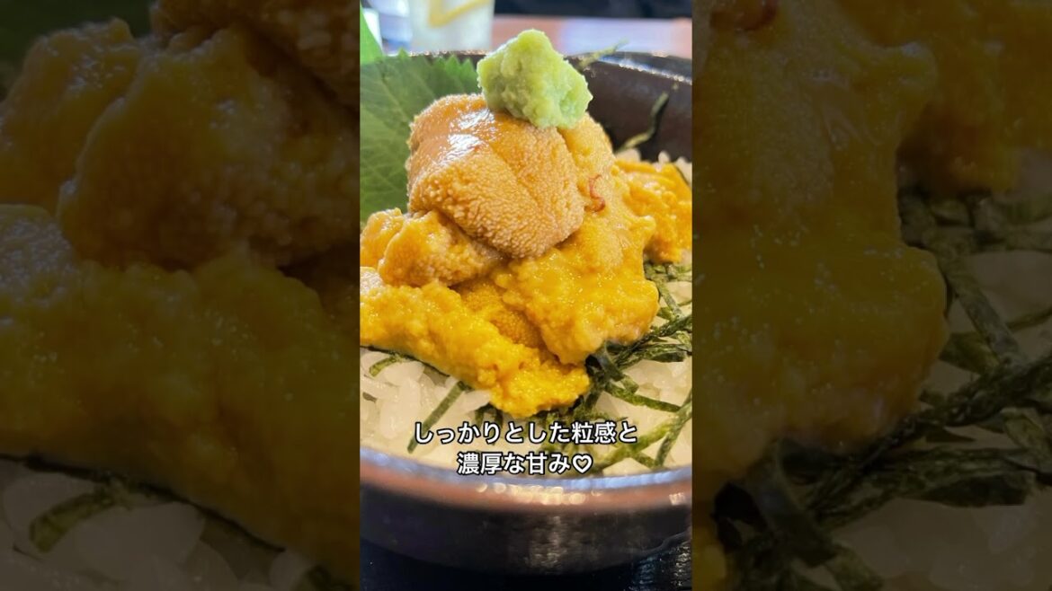 道南「知内町」で極上のうに丼を食す♪
