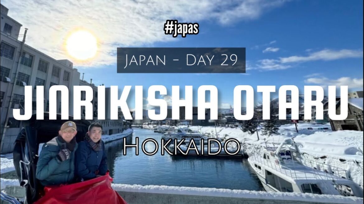 [Conheça o Japão] Conheça Hokkaido: Jinrikisha - Carroça Japonesa em Otaru