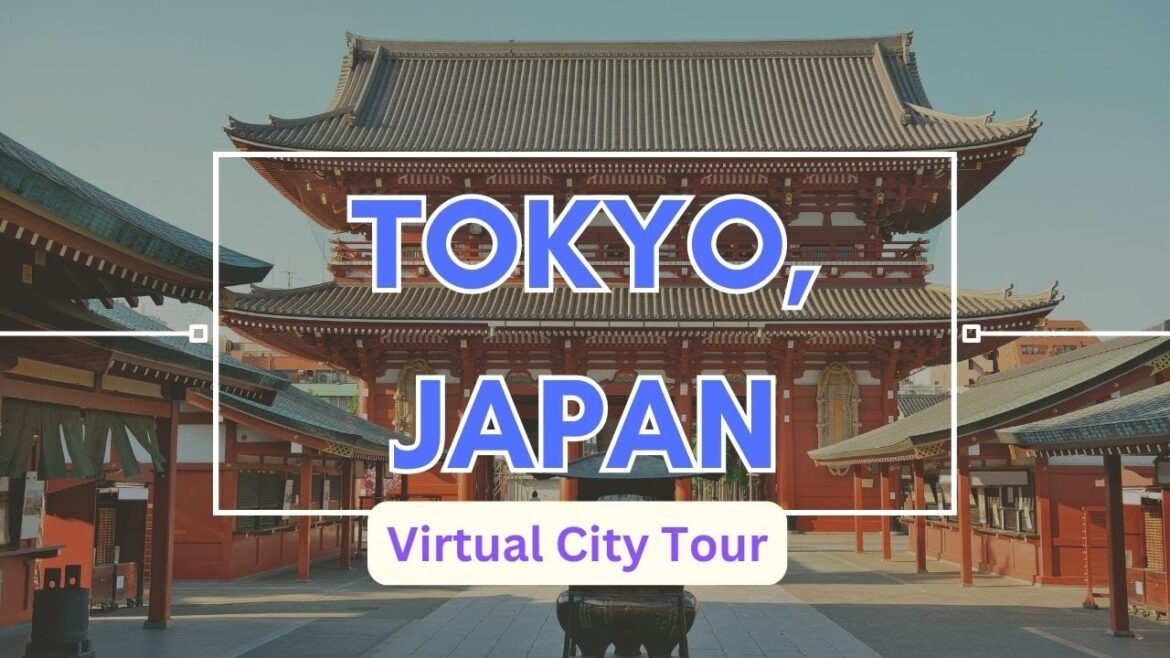 Discover Tokyo: A Mesmerizing Journey Through Japan's Vibrant Cityscape. Virtual City Tour