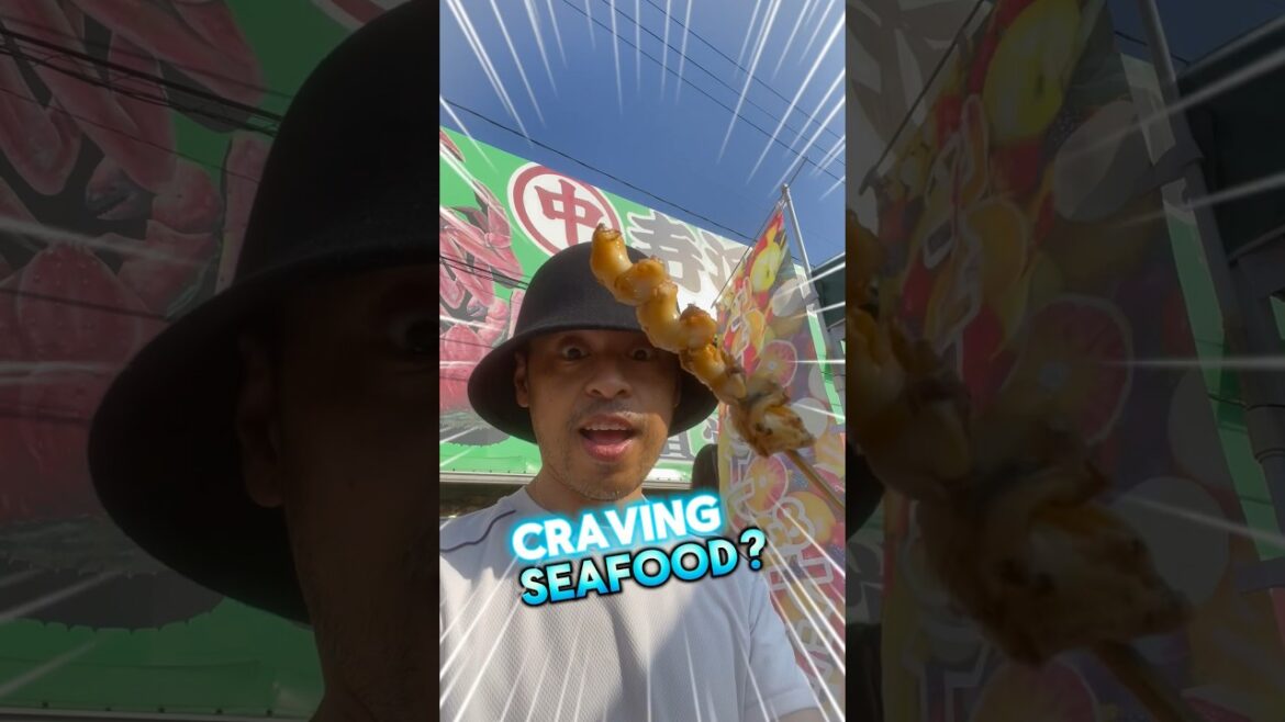 NOT Tsukiji - Seafood Street Food JAPAN! 🐟🐙😋