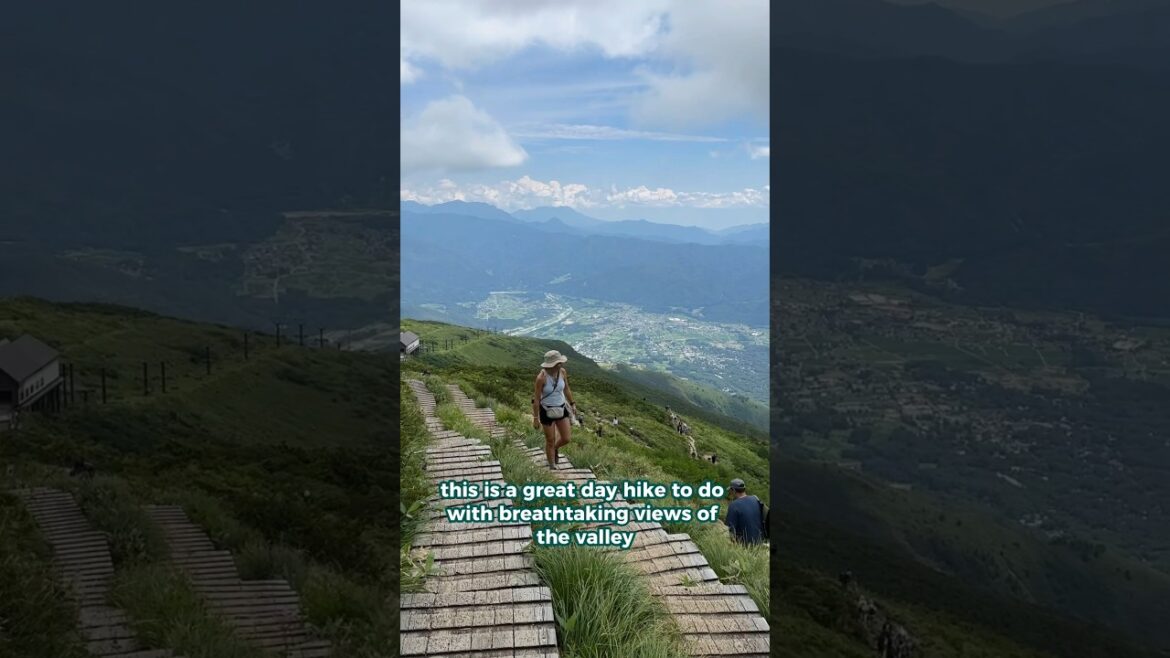 Escape the cities in summer for Hakuba, Japan #japantravel #hiking #hakubavalley #japan