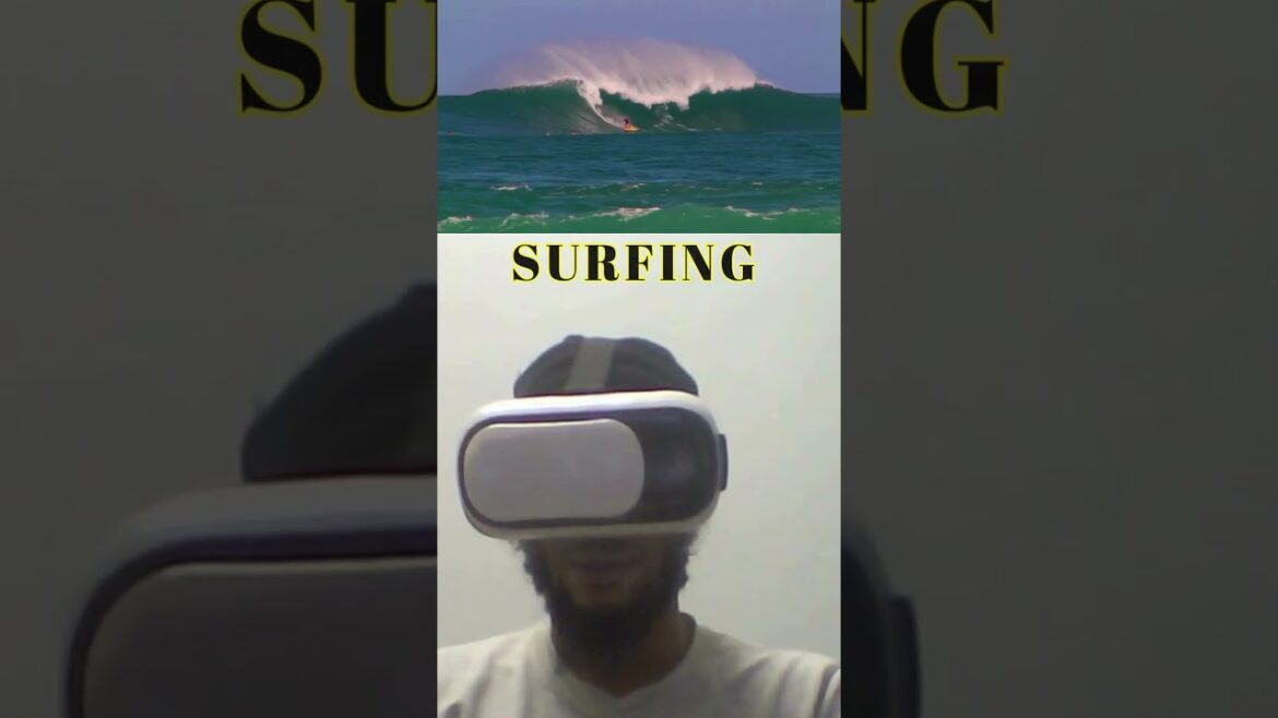 Dangerous Hobby Waves Surfing with VR Headset | Next Level | Travel | Tourism Dangerous Hobby Waves Surfing with VR Headset | Next Level | Travel | Tourism