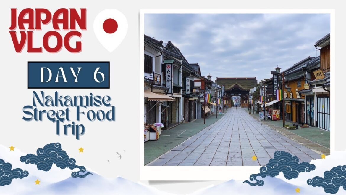 Japan Day 6: Nakamise Street Food Trip Japan Day 6: Nakamise Street Food Trip