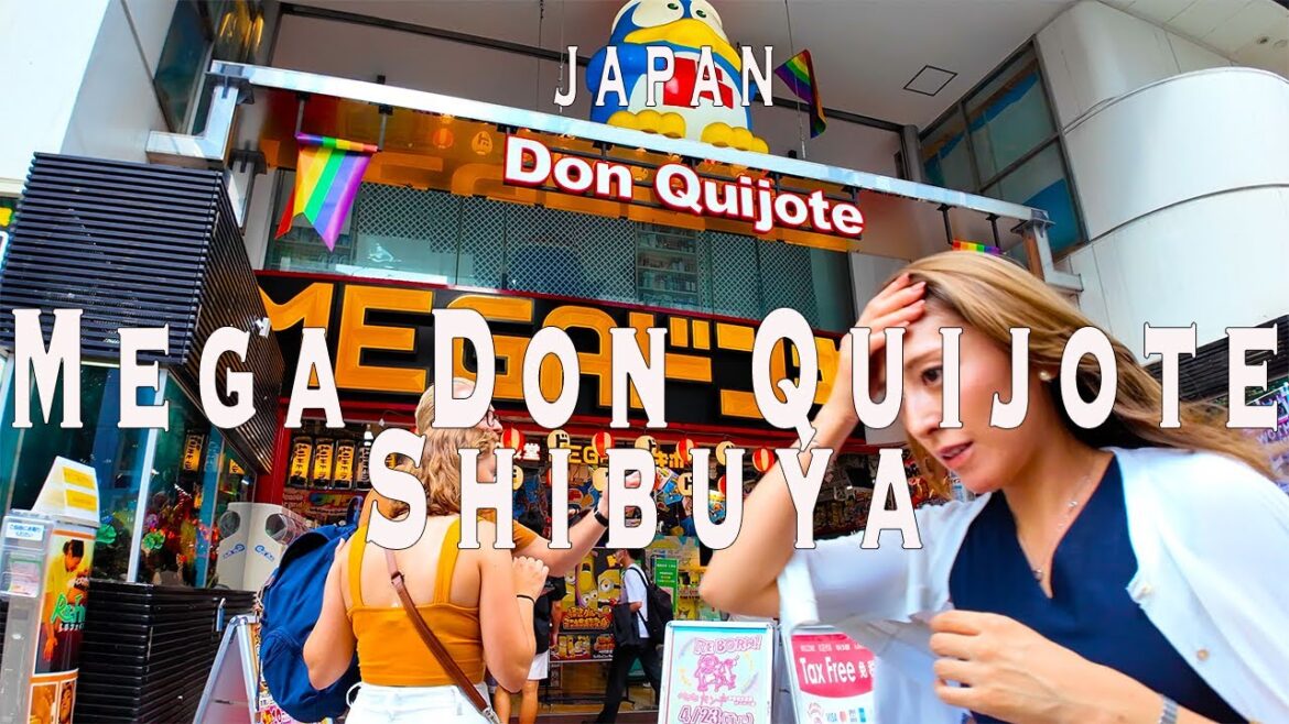 Mega Don Quijote 4K Walking Tour (Tokyo Japan)-Tour with Captions & Immersive Sound.メガドンキ Mega Don Quijote 4K Walking Tour (Tokyo Japan)-Tour with Captions & Immersive Sound.メガドンキ
