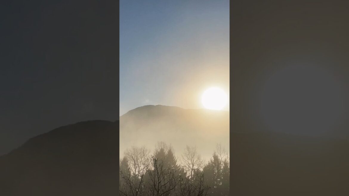 Sunrise at Mt. Hakkaisan #iuj #japan