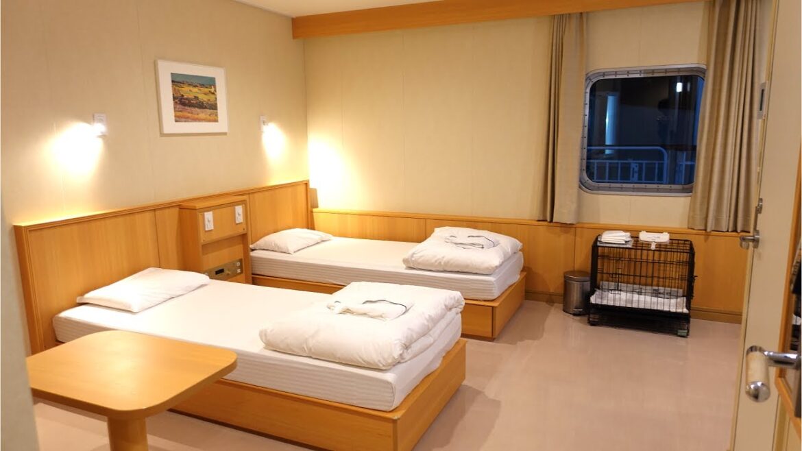 「横須賀⇒福岡21時間」夜行寝台フェリーの鍵付き個室船旅!長距離を柴犬と旅する!東京九州フェリーそれいゆ|Japanese ferry trip 「横須賀⇒福岡21時間」夜行寝台フェリーの鍵付き個室船旅!長距離を柴犬と旅する!東京九州フェリーそれいゆ|Japanese ferry trip