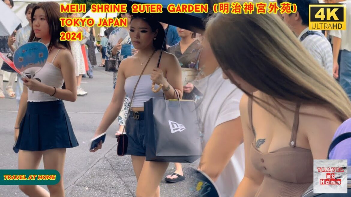 4k hdr Japan travel 2024 | Walk in Gaien (神宮外苑) Tokyo Japan |  Meiji Jingu Gaien Fireworks Festival 4k hdr Japan travel 2024 | Walk in Gaien (神宮外苑) Tokyo Japan |  Meiji Jingu Gaien Fireworks Festival