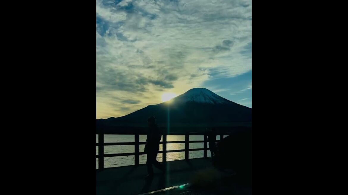 Mt. Fuji at the Sunset